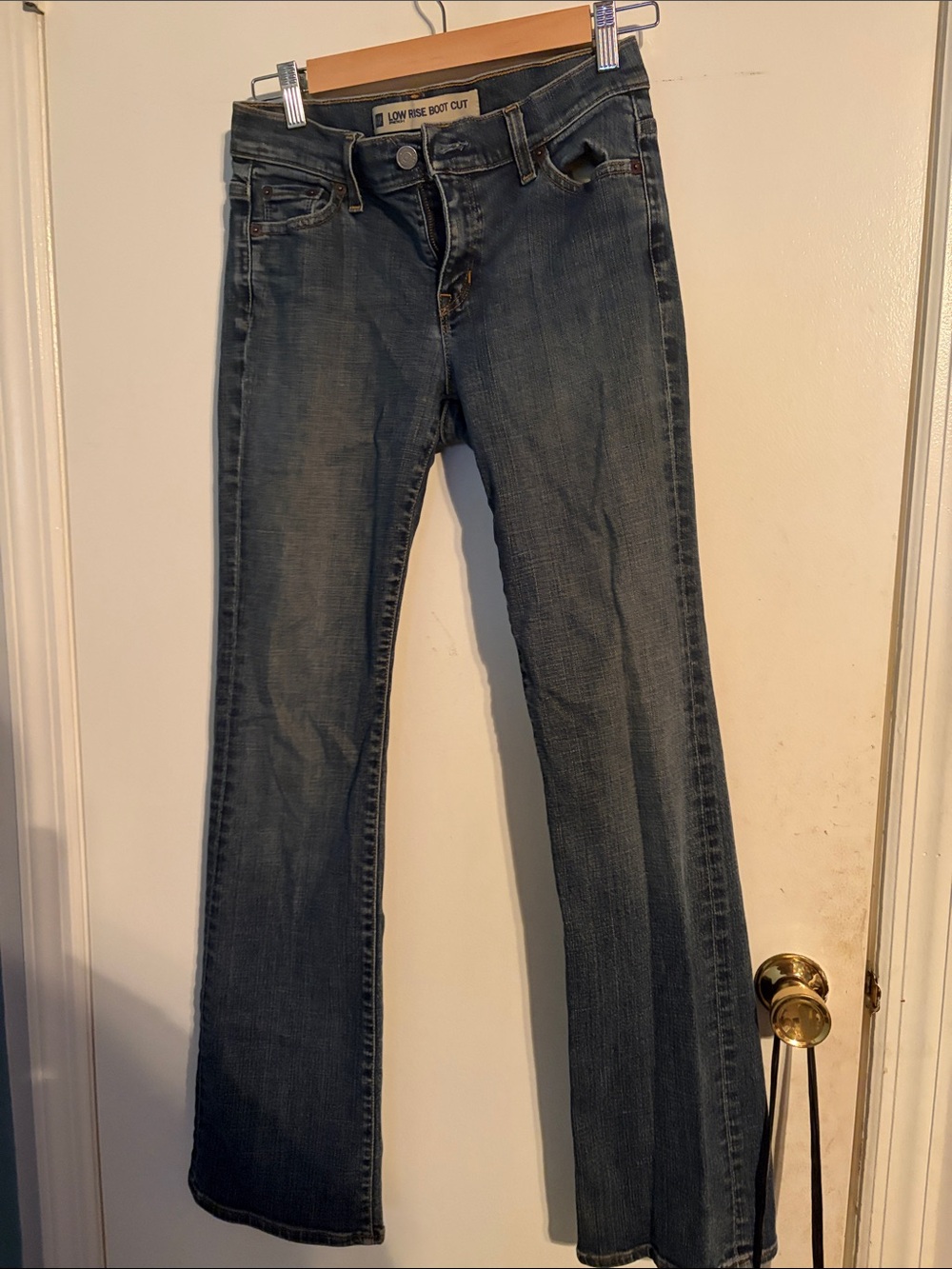 Vintage GAP Y2K Low Rise Boot Cut Women’s Jeans - Dark Blue